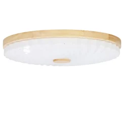 Sklep Kaja Płaski plafon na drewnianej podstawie 13-24961 LEMO | Kaja Oświetlenie* Lampy Led|Plafony Nowoczesne