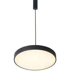 Sklep Kaja Płaski żyrandol LED na zwisie 5361-830RP-BK-3 ORBITAL | Kaja Hot
