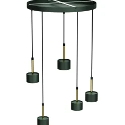 Sklep Kaja Pięć punktów świetlnych, lampa wisząca MLP7769 z serii ARENA | Kaja Oświetlenie Shop