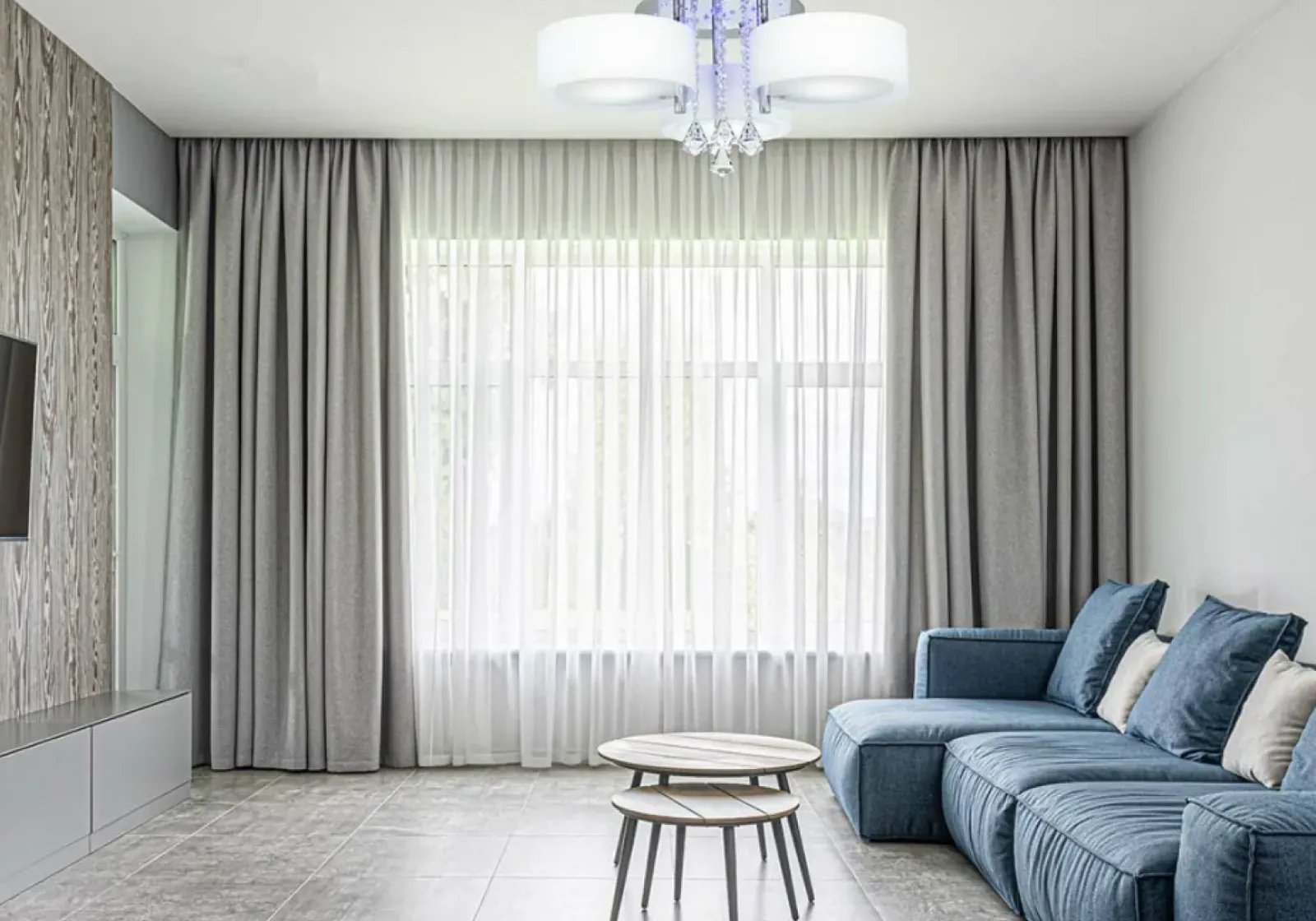Sklep Kaja Piękna lampa sufitowa z funkcją sleep DRS8006/3 8C | Kaja Oświetlenie chrom New