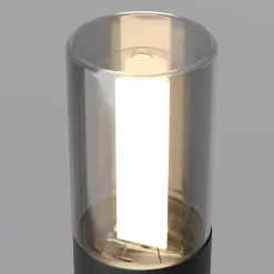 Sklep Kaja Pionowa lampa ogrodowa, mocowana w podłożu O437FL-01GF1 z serii GLIDE* Lampy Ogrodowe Stojące