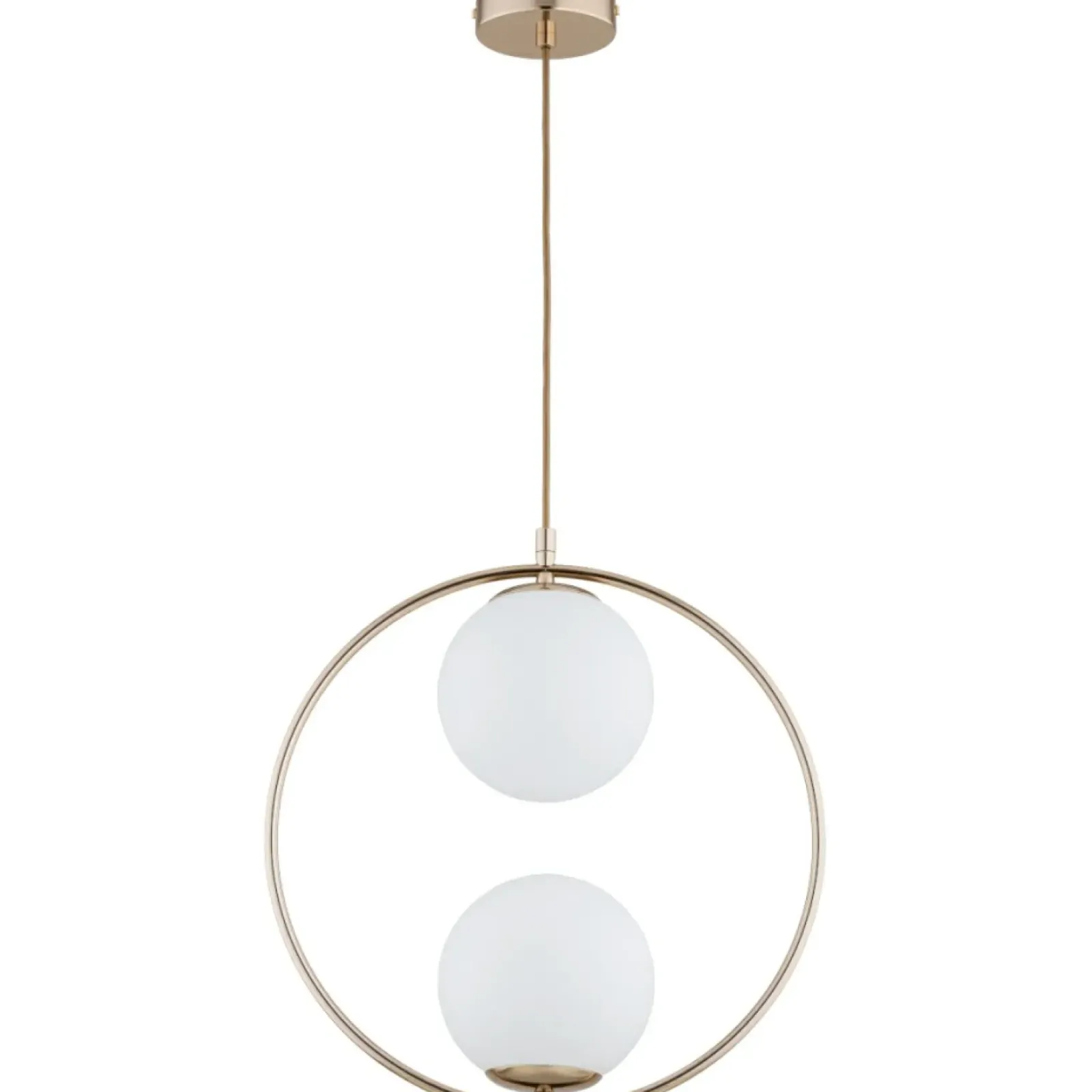 Sklep Kaja Pionowa lampa wisząca, mleczne klosze AL 62442 z serii AVIA Shop