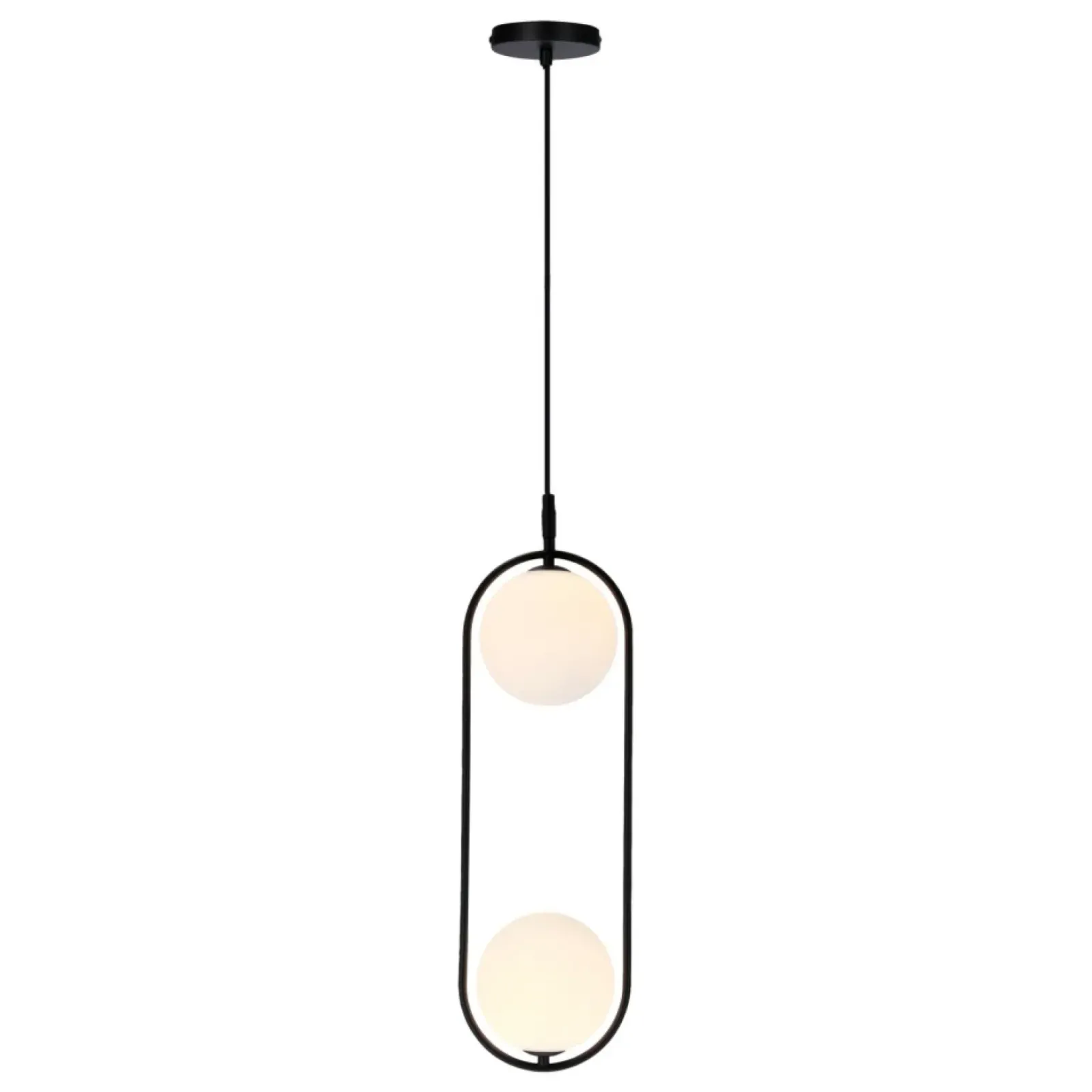 Sklep Kaja Pionowa, owalna lampa wisząca z kloszami 32-10155 CORDEL | Kaja Fashion