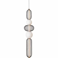 Sklep Kaja Pionowa, wąska lampa wisząca LED do sypialni MX P0592 BORA | Kaja Clearance