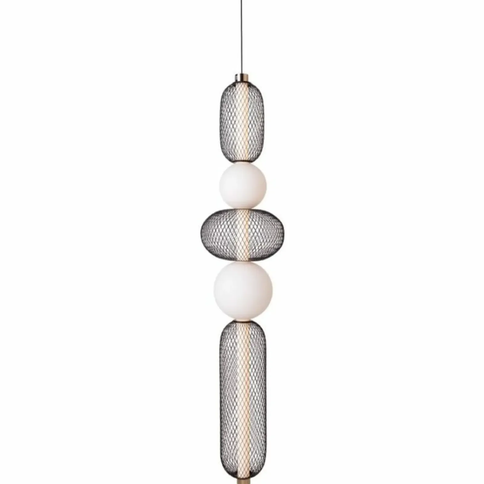 Sklep Kaja Pionowa, wąska lampa wisząca LED do sypialni MX P0592 BORA | Kaja Clearance