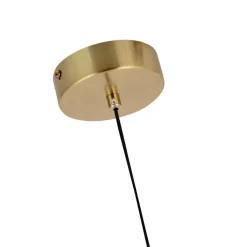 Sklep Kaja Pionowa, złota lampa wisząca, zmienna barwa LP-002/3V DORADO | Kaja Online