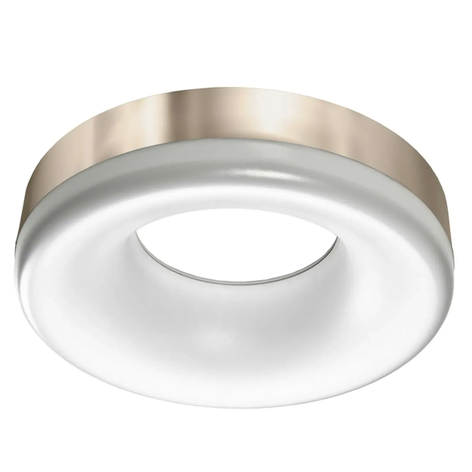 Sklep Kaja Plafon AZ2946 - Ring LED 3000K (satin nickel) - AZZARDO satyna Outlet