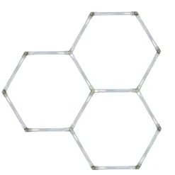 Sklep Kaja Plafon ELD heksagony LP-0109/3C 4K GEOMETRIC SYSTEM | Kaja Oświetlenie* Plafony Nowoczesne|Lampy Led