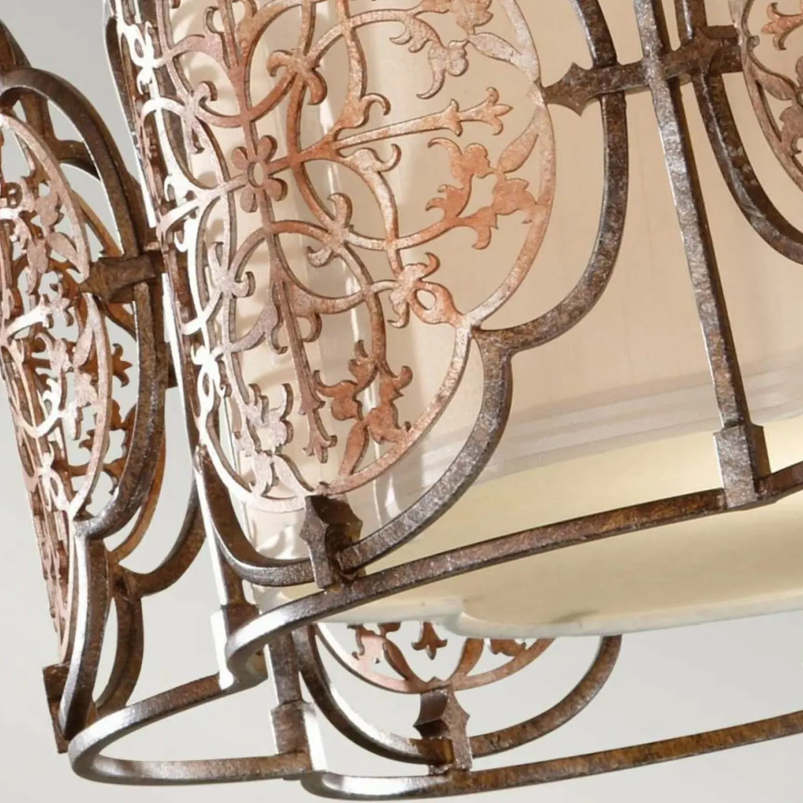 Sklep Kaja Plafon, lampa w stylu vintage FE-MARCELLA-SF z serii MARCELLA* Plafony Klasyczne
