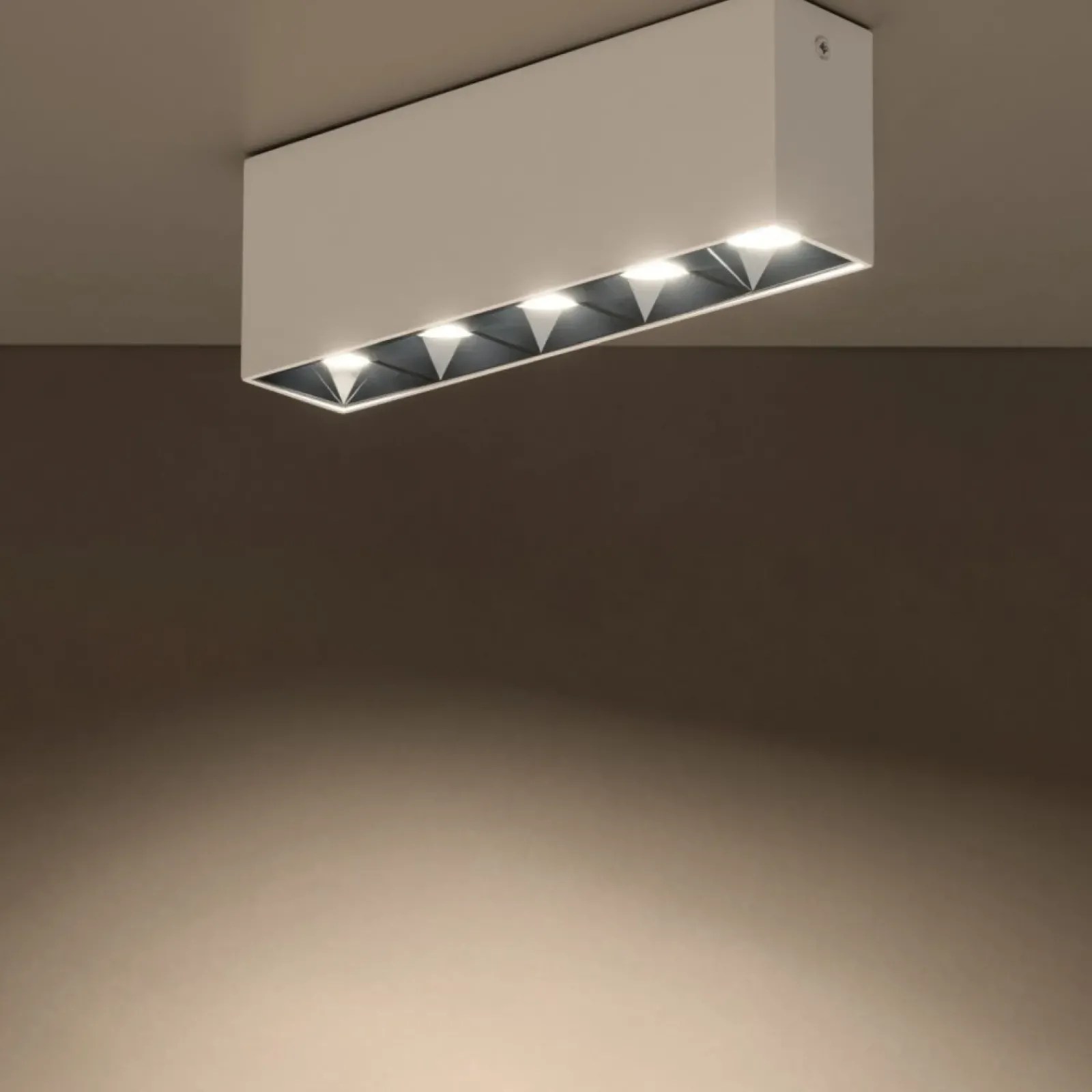 Sklep Kaja Plafon LED z ciepłym światłem 19,5cm 36° 3000K 10048 MIDI LED | Kaja* Lampy Led