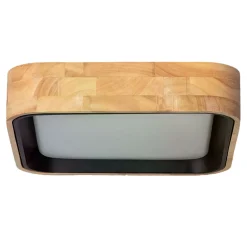 Sklep Kaja Plafon LED z elementami drewna ABR-PLKDM-15W-CCT NATURALE | Kaja* Plafony Nowoczesne|Lampy Led
