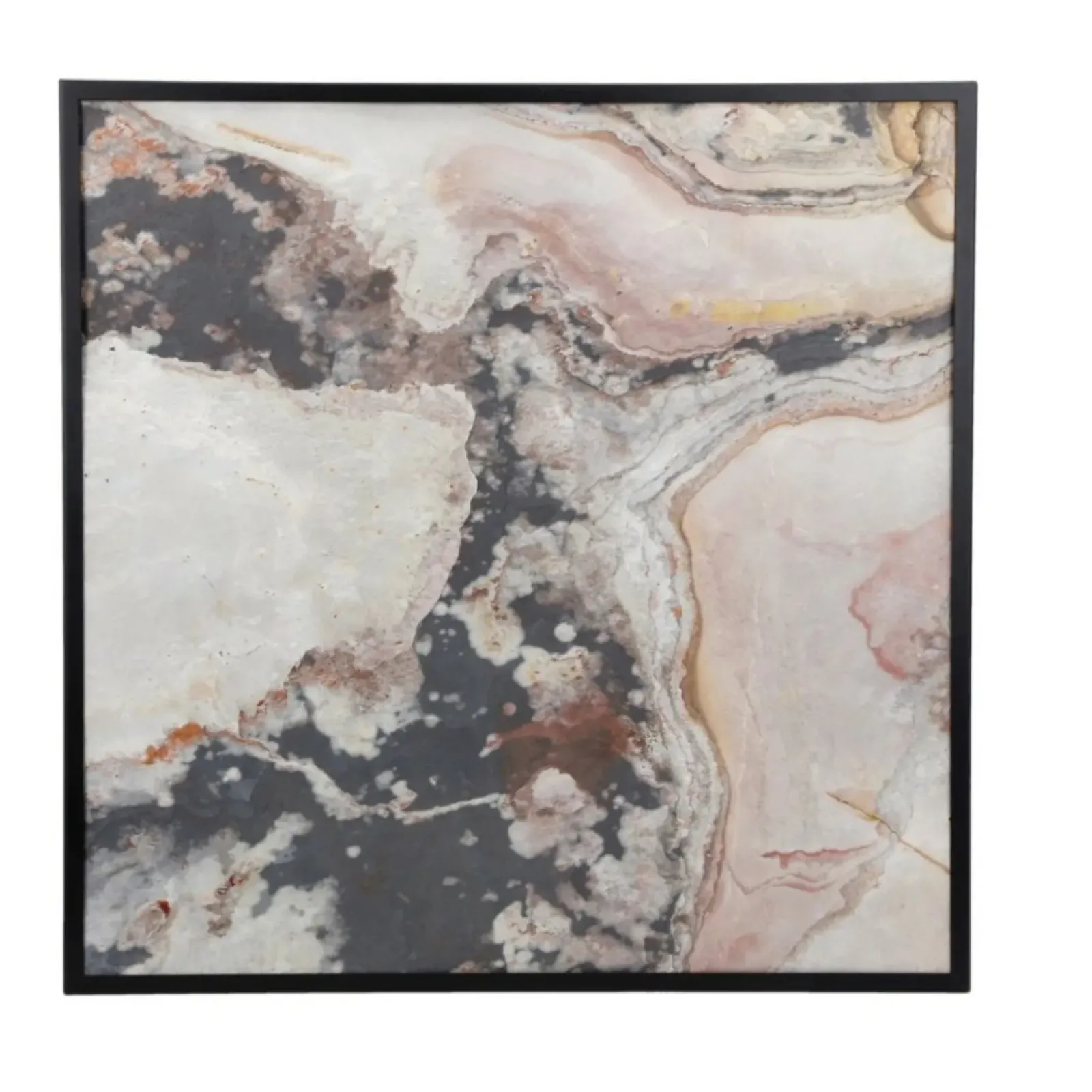 Sklep Kaja Plafon z motywem skały, piasku 59x59cm 10-14573 LUXAN | Kaja* Lampy Led|Plafony Nowoczesne
