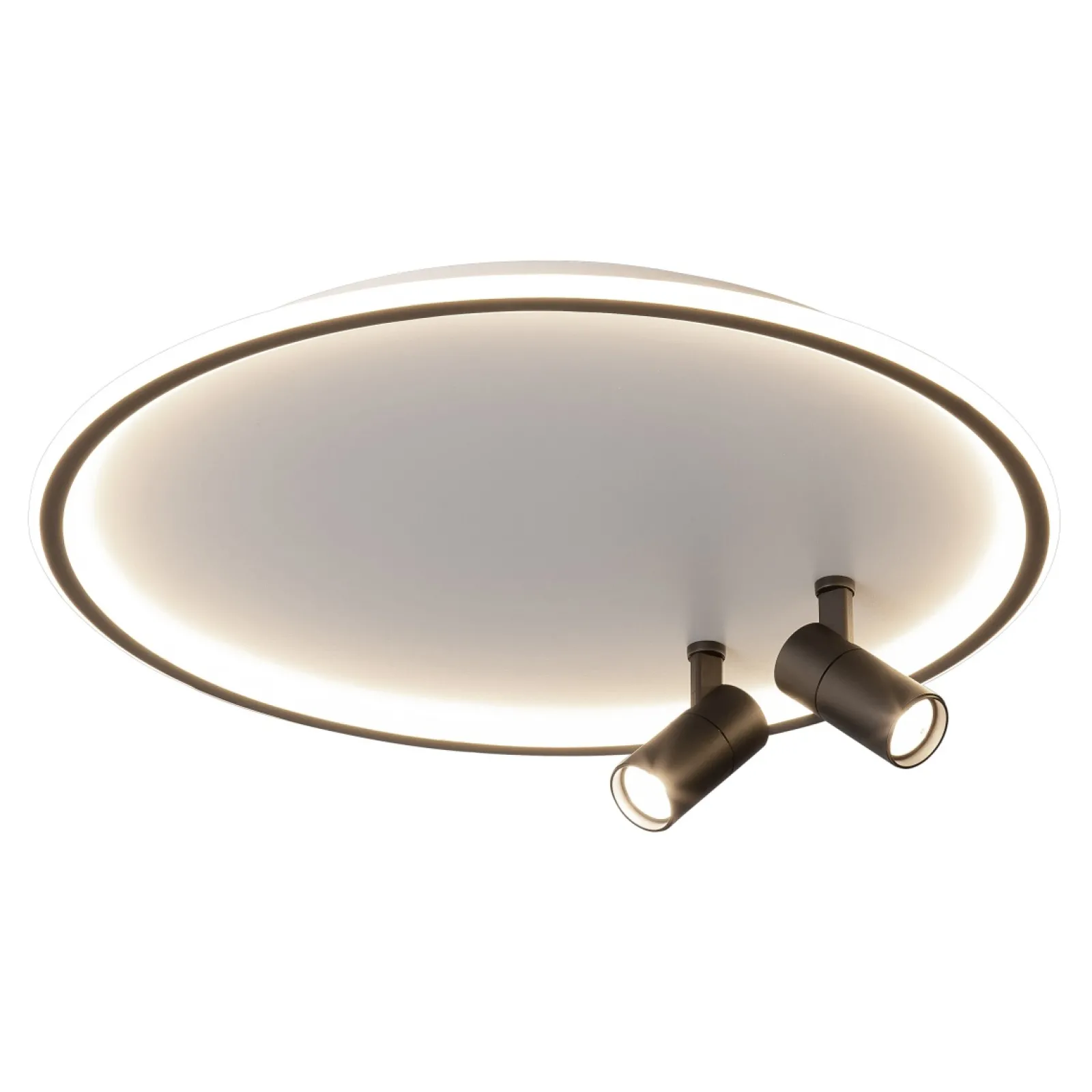 Sklep Kaja Plafon z wbudowanym LED-em, z reflektorami K-8192 z serii LOGAN | Kaja Oświetlen* Plafony Nowoczesne|Lampy Led