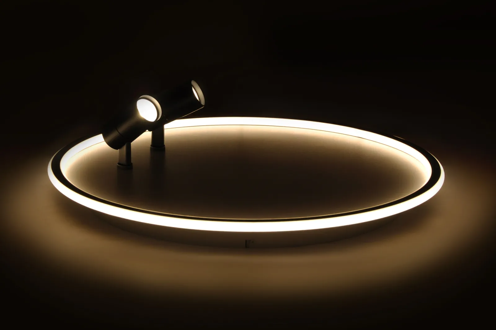 Sklep Kaja Plafon z wbudowanym LED-em, z reflektorami K-8192 z serii LOGAN | Kaja Oświetlen* Plafony Nowoczesne|Lampy Led