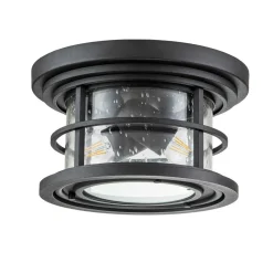 Sklep Kaja Plafon zewnętrzny, czerń FE-LIGHTHOUSE-F-BLK z serii LIGHTHOUSE* Plafony Zewnętrzne