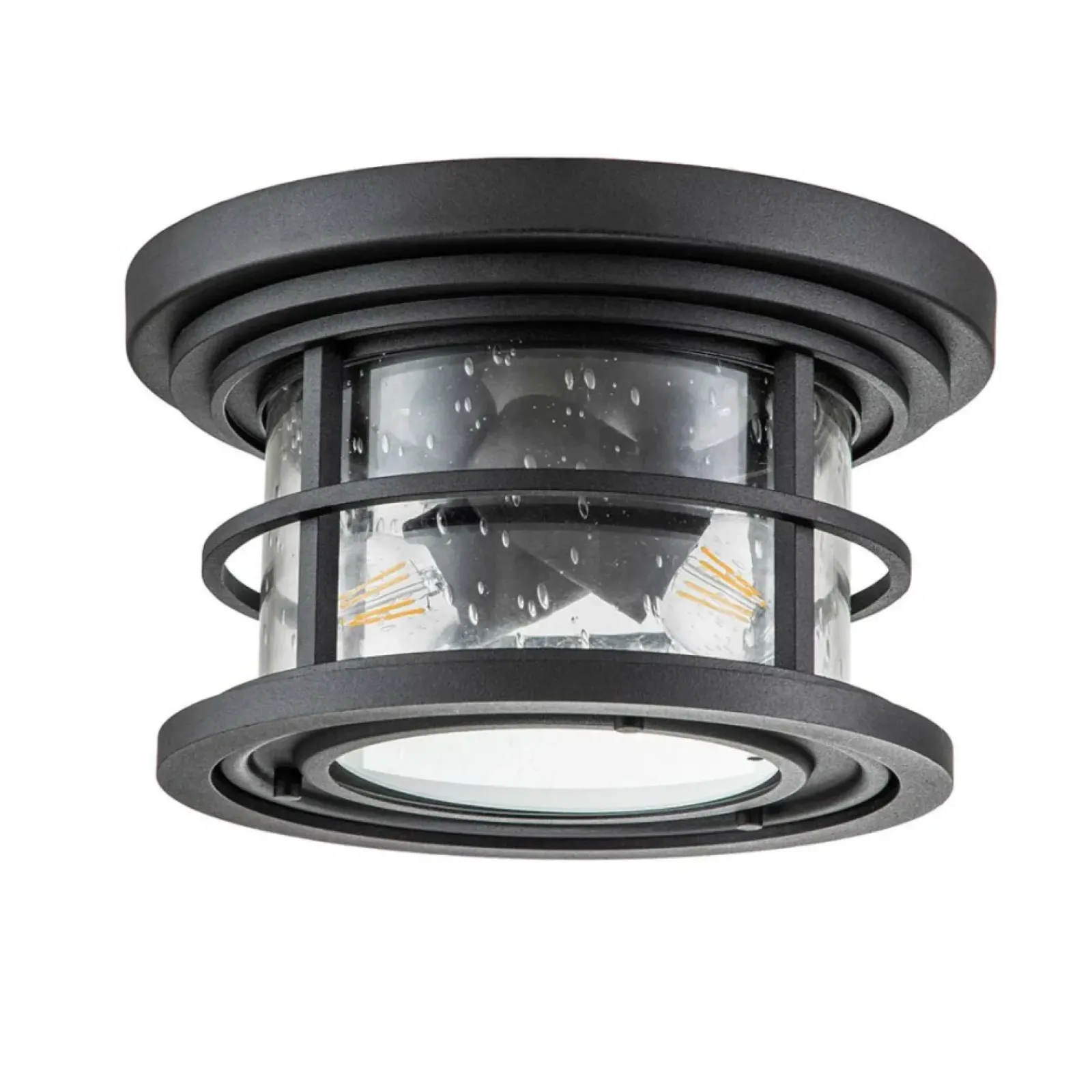 Sklep Kaja Plafon zewnętrzny, czerń FE-LIGHTHOUSE-F-BLK z serii LIGHTHOUSE* Plafony Zewnętrzne