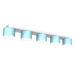 Sklep Kaja Podłużna lampa sufitowa, pięć punktów świetlnych MLP7552 z serii DIXIE | Kaja Oś Fashion