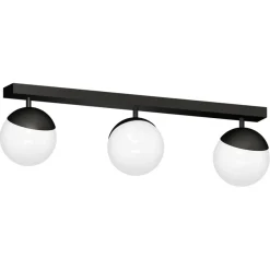 Sklep Kaja Podłużna lampa sufitowa z trzema kloszami MLP8857 z serii SFERA | Kaja Oświetlen Outlet