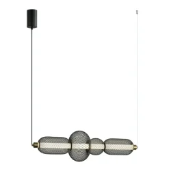 Sklep Kaja Podłużna lampa wisząca, LED PND-84283-4-BK z serii MARCO Best