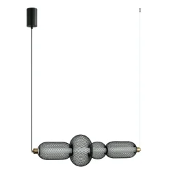 Sklep Kaja Podłużna lampa wisząca, LED PND-84283-4-BK z serii MARCO Best
