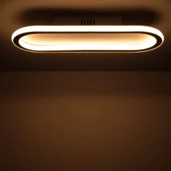 Sklep Kaja Podłużny, obły plafon do salonu ABR-PLKO-25W-40CM-CCT CERCHIO | Kaja* Plafony Nowoczesne|Lampy Led