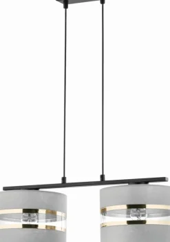 Sklep Kaja Podwójna, abażurowa lampa wisząca nad stół SIG 32156 z serii SARA Flash Sale