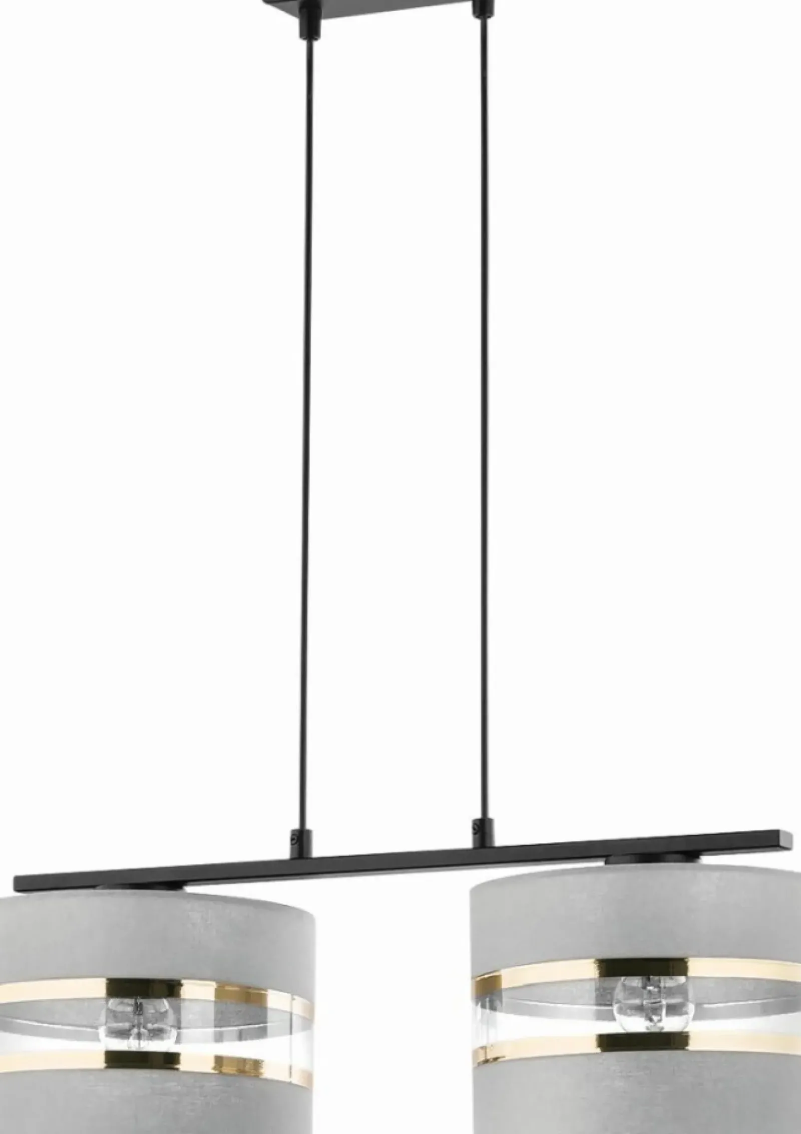 Sklep Kaja Podwójna, abażurowa lampa wisząca nad stół SIG 32156 z serii SARA Flash Sale