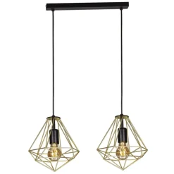 Sklep Kaja Podwójna, dekoracyjna lampa wisząca K-4811 GOLD | Kaja Oświetlenie Flash Sale