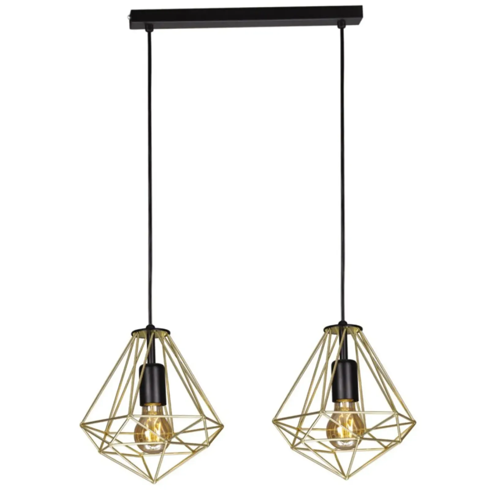 Sklep Kaja Podwójna, dekoracyjna lampa wisząca K-4811 GOLD | Kaja Oświetlenie Flash Sale
