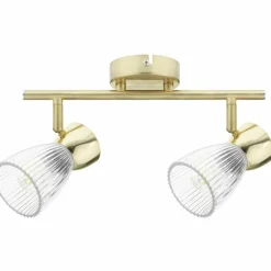 Sklep Kaja Podwójna lampa sufitowa, złoty reflektor ML9975 BEST | Kaja New