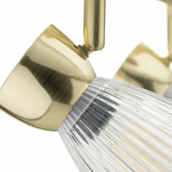 Sklep Kaja Podwójna lampa sufitowa, złoty reflektor ML9975 BEST | Kaja New