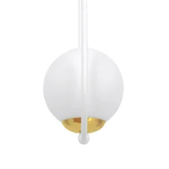 Sklep Kaja Podwójna lampa wisząca z białymi kloszami K-5301 z serii ARLENA Fashion