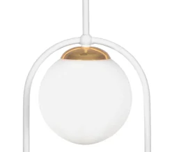 Sklep Kaja Podwójna lampa wisząca z białymi kloszami K-5301 z serii ARLENA Fashion