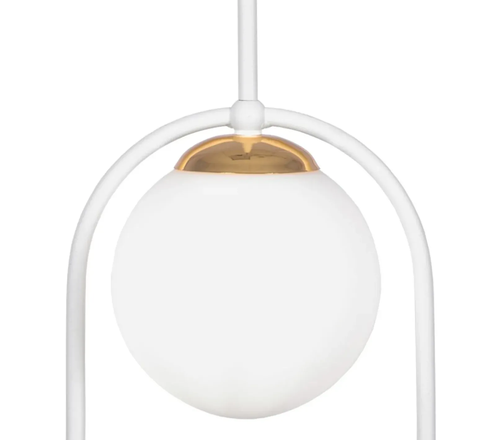 Sklep Kaja Podwójna lampa wisząca z białymi kloszami K-5301 z serii ARLENA Fashion
