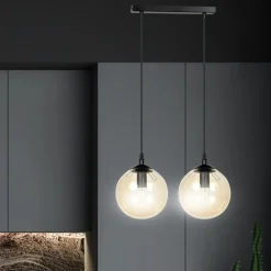 Sklep Kaja Podwójna lampa wisząca z kulistymi kloszami 713/2 | Kaja Oświetlenie New