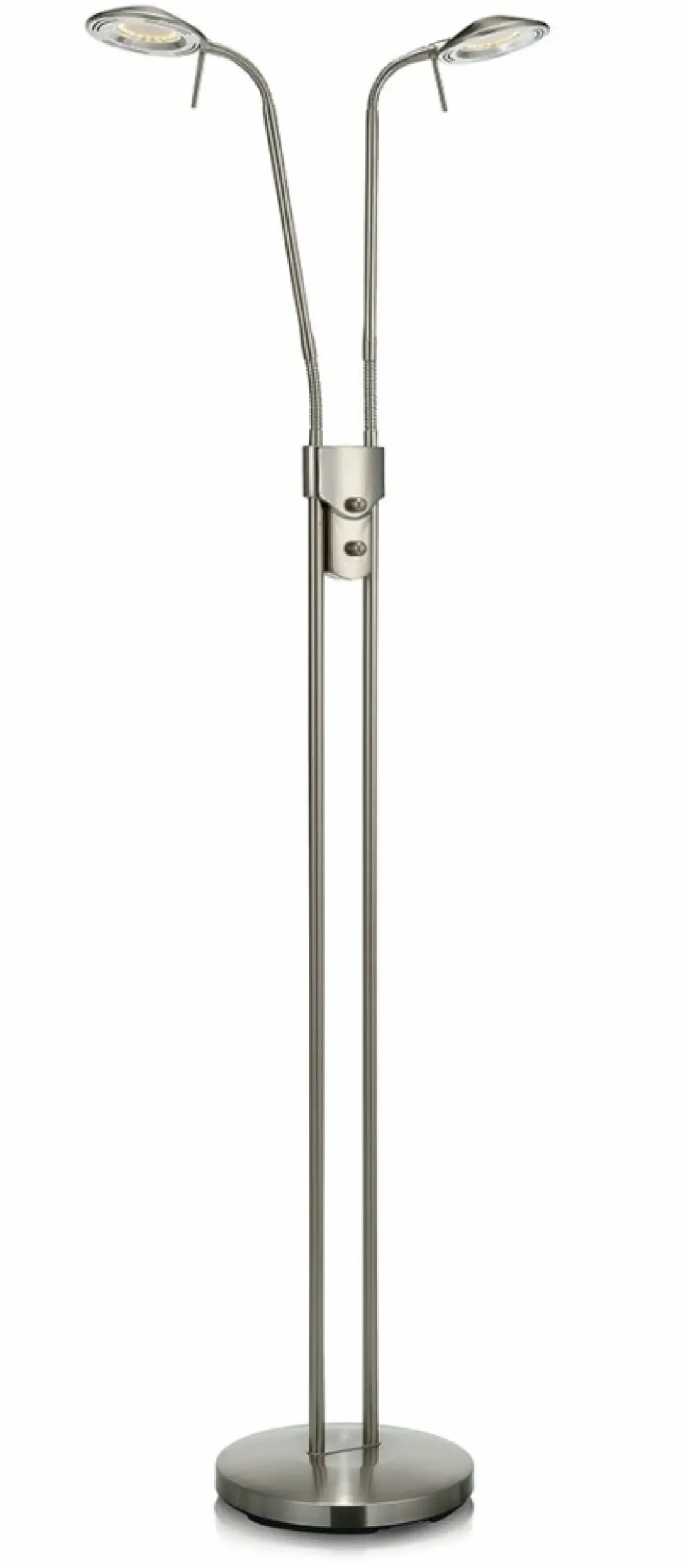 Sklep Kaja Podwójna ledowa lampa podłogowa do czytania 105583 | Kaja Oświetlenie* Lampy Led