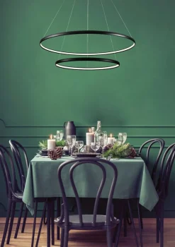Sklep Kaja Podwójna złota lampa LED PL210503-800+1200-GD CARLO | Kaja Outlet