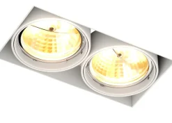 Sklep Kaja Podwójny spot podtynkowy 94364-WH ONEON DL 111-2| Kaja Oświetlenie* Oprawy Podtynkowe