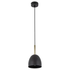 Sklep Kaja Pojedyncza, czarna lampa wisząca do kuchni TK 4870 z serii NORD | Kaja Outlet