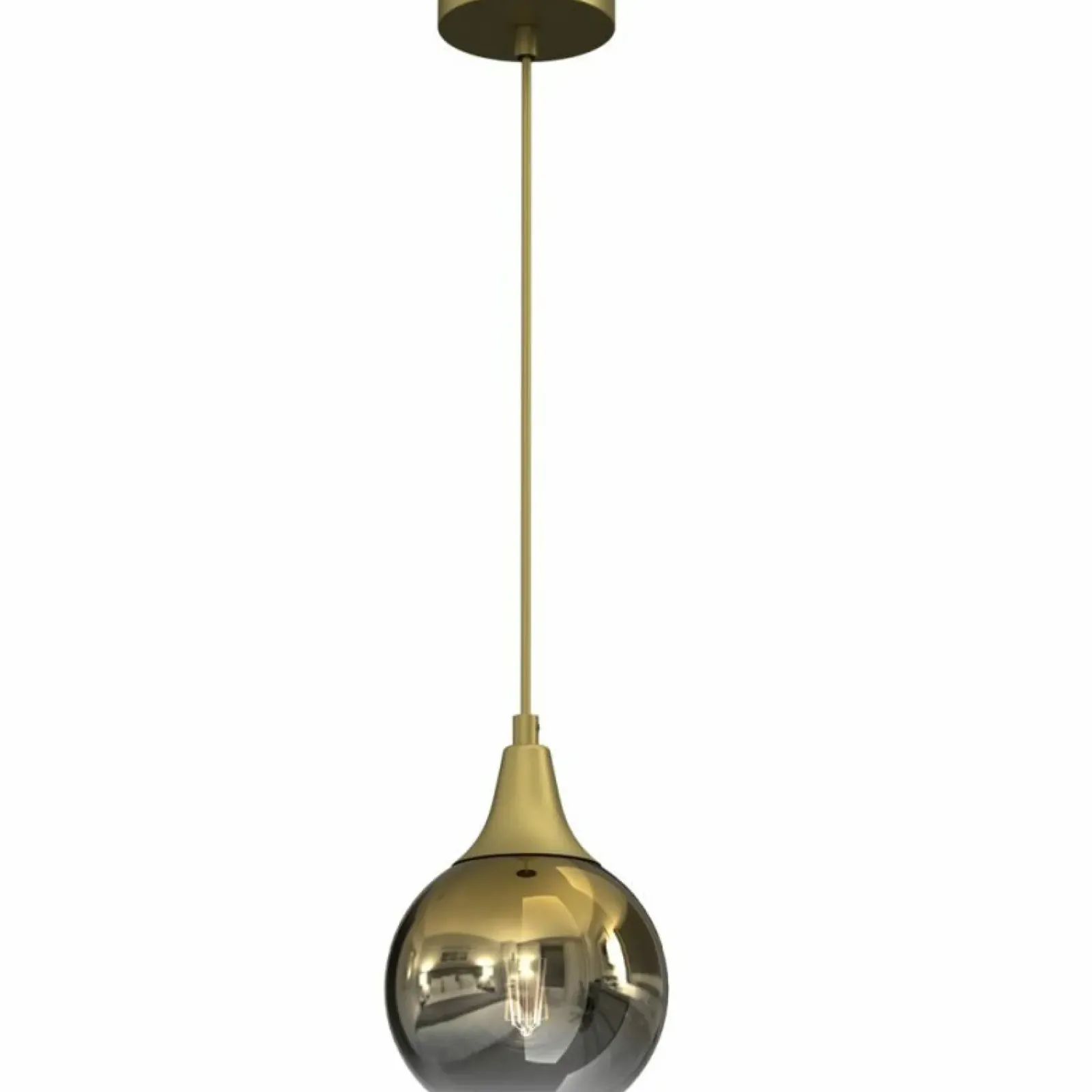 Sklep Kaja Pojedyncza, efektowna lampa wisząca gruszka MLP8401 MONTE | Kaja Sale