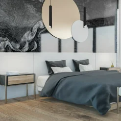 Sklep Kaja Pojedyncza, industrialna lampa wisząca tuba MLP8828 CORTE | Kaja Hot