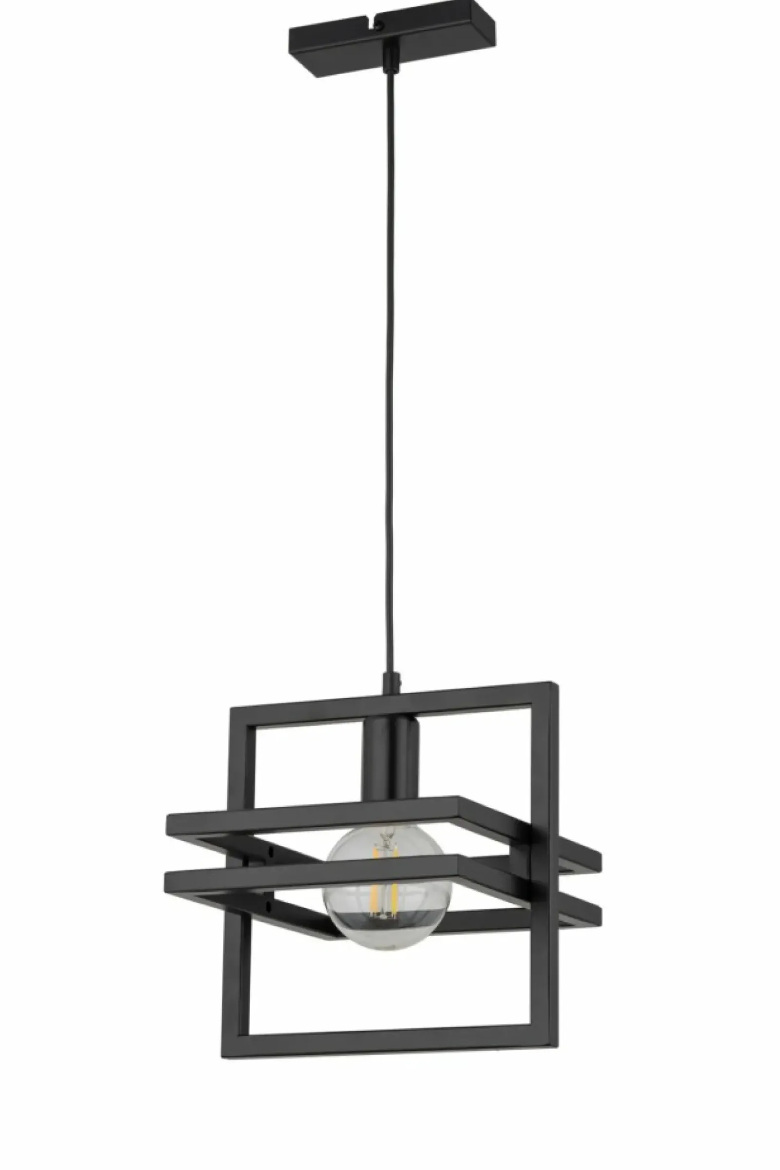 Sklep Kaja Pojedyncza, industrialna lampa do jadalni SIG 32388 z serii MERCI CZ czarny Online