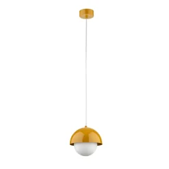 Sklep Kaja Pojedyncza, kolorowa lampa wisząca TK 10265 BONO OCHRA | Kaja Discount