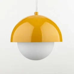 Sklep Kaja Pojedyncza, kolorowa lampa wisząca TK 10265 BONO OCHRA | Kaja Discount