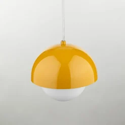 Sklep Kaja Pojedyncza, kolorowa lampa wisząca TK 10265 BONO OCHRA | Kaja Discount