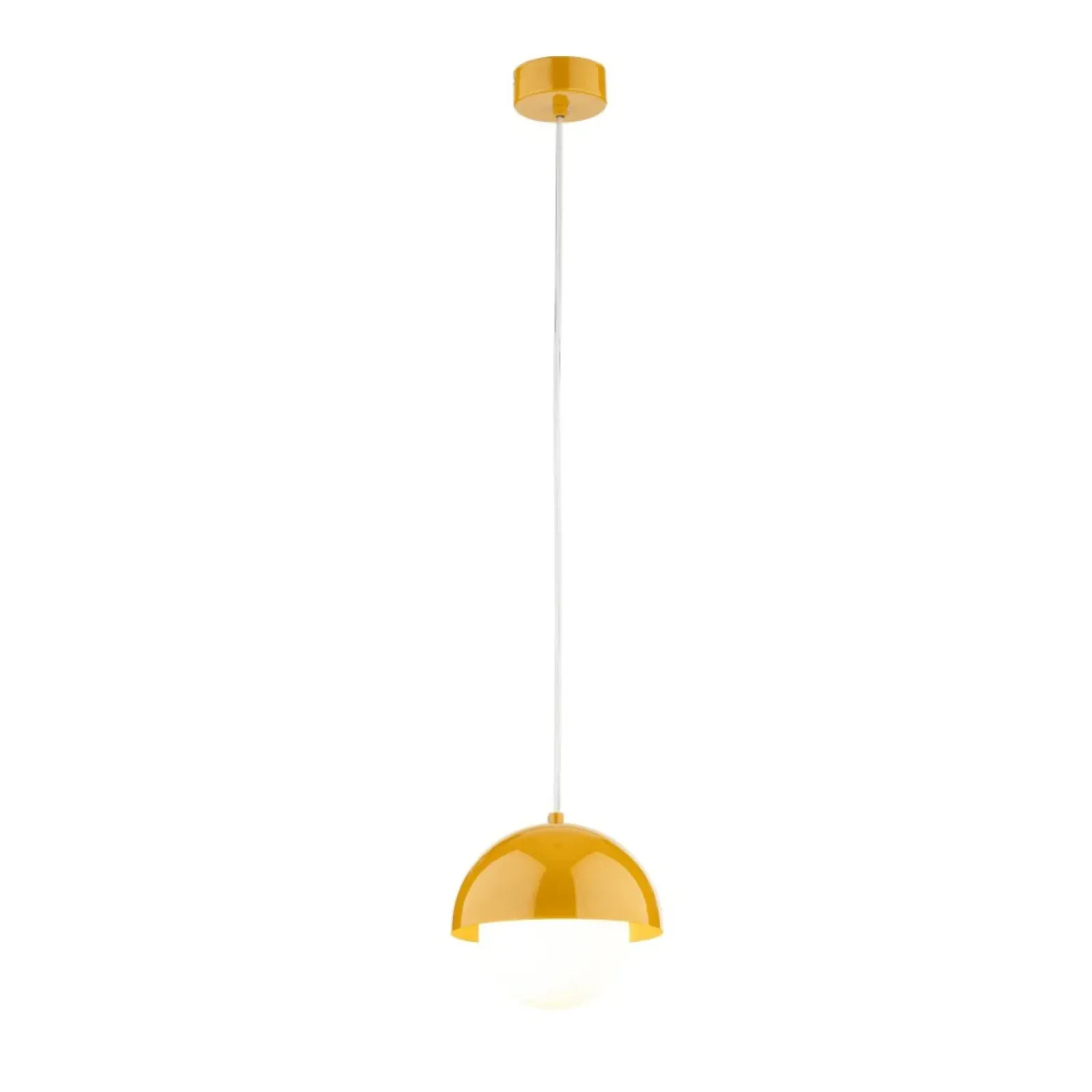 Sklep Kaja Pojedyncza, kolorowa lampa wisząca TK 10265 BONO OCHRA | Kaja Discount