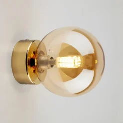 Sklep Kaja Pojedyncza, kulista lampa sufitowa TK 10257 ESTERA GOLD | Kaja Discount