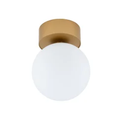 Sklep Kaja Pojedyncza lampa sufitowa z mlecznym kloszem 10623 KIER | Kaja* Plafony Nowoczesne