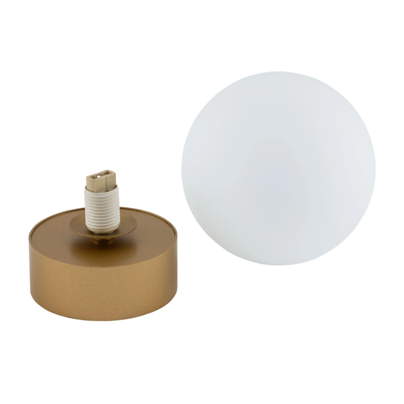 Sklep Kaja Pojedyncza lampa sufitowa z mlecznym kloszem 10623 KIER | Kaja* Plafony Nowoczesne