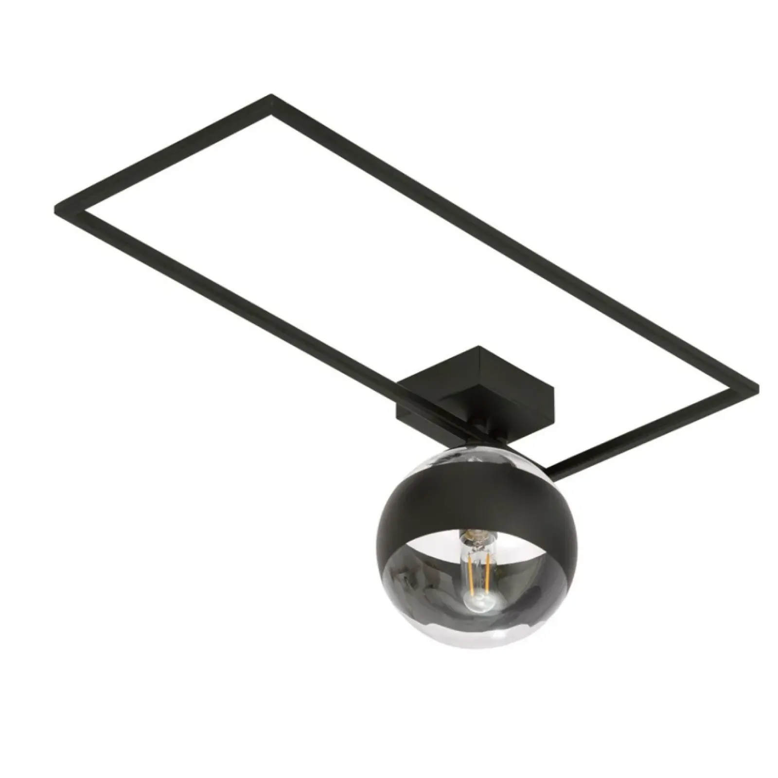 Sklep Kaja Pojedyncza lampa sufitowa z czarną ramką 1132/1A IMAGO | Kaja Hot